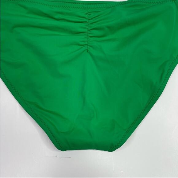 Becca Color Code Hipster rear scrunch Bikini bottoms verde green - 3X - Picture 10 of 12